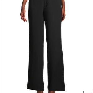 Danielle Bernstein WeWoreWhat Black Dress Pants